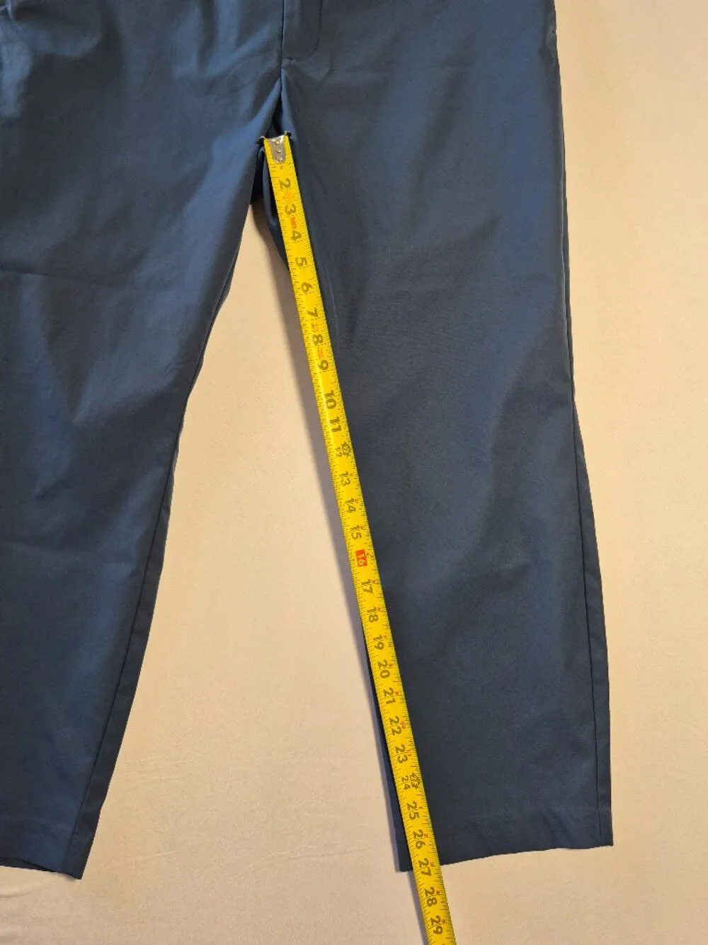 Banana Republic Commuter Pants Mens 40x29 Blue Stretch Tech Performance Pants